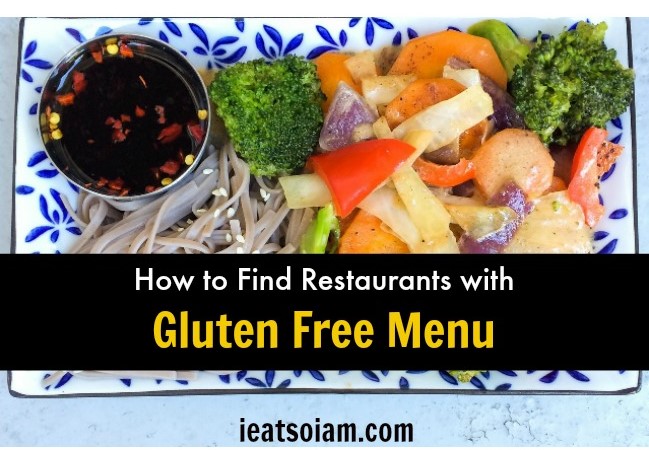 How to Find Restaurants with Gluten Free Menu