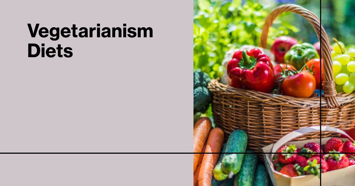 A blog post thumbnail about Vegetarianism diets